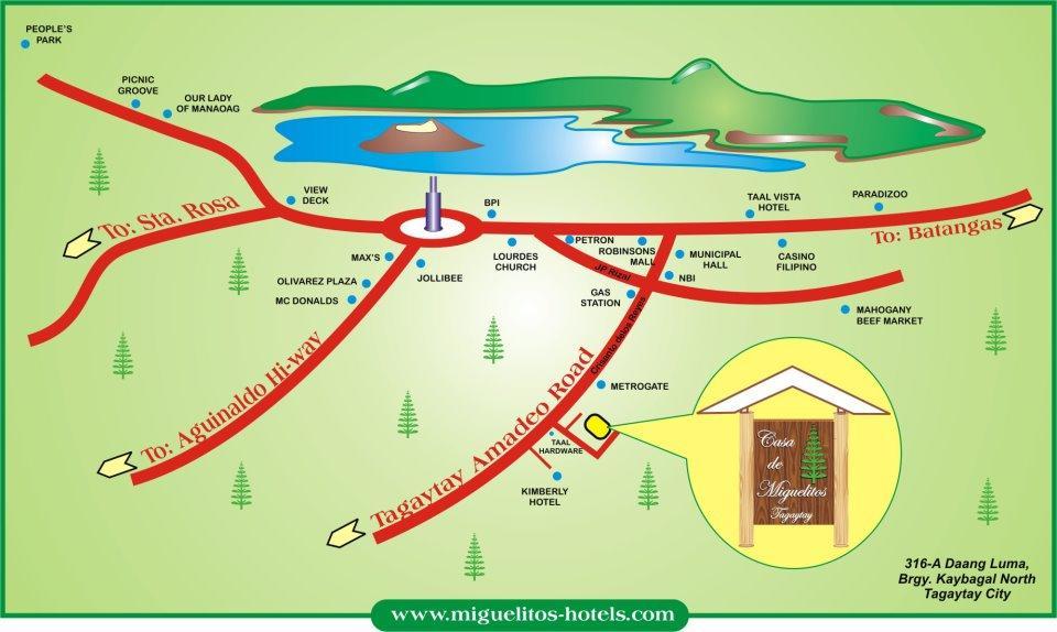 Casa De Miguelitos Hotel Tagaytay City Ngoại thất bức ảnh